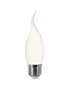 Bombilla LED E27 Filamento Vela Flama Opal C37 4W Matel