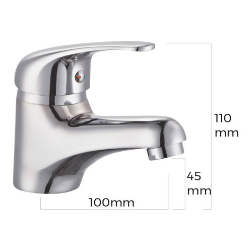 Grifo de Lavabo EDM Monomando Inoxidable 01160 Grifo de Lavabo EDM Monomando Inoxidable 01160