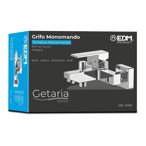Grifo de Bañera Serie Getaria Monomando Empotrado EDM 01193