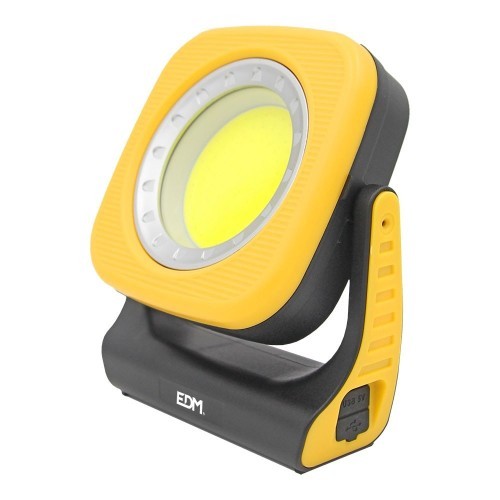 Foco LED EDM de Trabajo Portátil Recargable 1000Lm 10W 36116