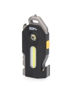 Linterna LED EDM Profesional de Seguridad 6 en 1 7W + 2.5W