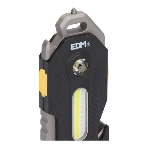 Linterna LED EDM Profesional de Seguridad 6 en 1 7W + 2.5W