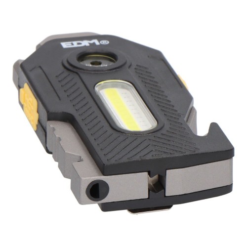 Linterna LED EDM Profesional de Seguridad 6 en 1 7W + 2.5W