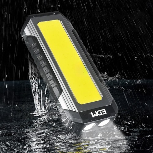 Linterna LED COB Recargable Profesional EDM de Aluminio 10W 36120