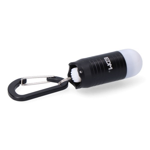 Linterna Llavero con Mosquetón de Bolsillo LED EDM 36125