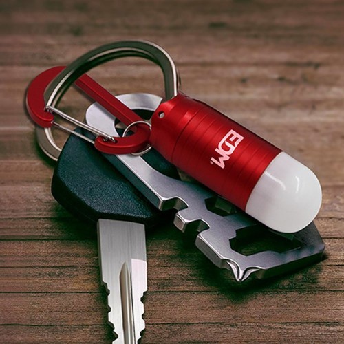 Linterna Llavero con Mosquetón de Bolsillo LED EDM 36125