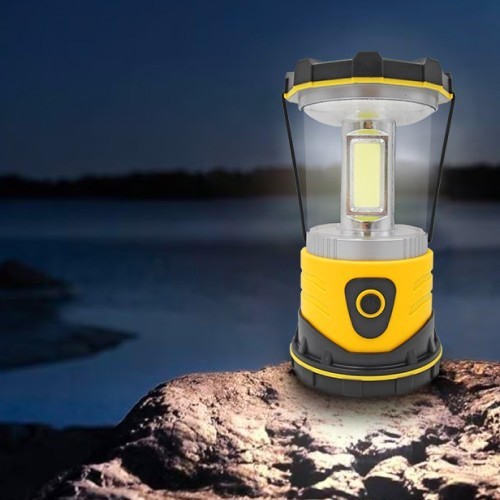 Farol LED de Camping Familiar a Pilas 3X3W COB EDM 36147