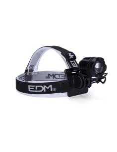 Linterna LED Frontal/Bicicleta de Aluminio Recargable EDM 36153 2