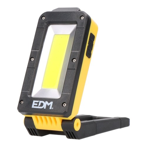 Linterna de Trabajo LED EDM Recargable con Base Basculante