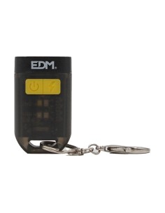 Linterna Llavero de Bolsillo EDM 36171 con Luz Fría y Cálida 2