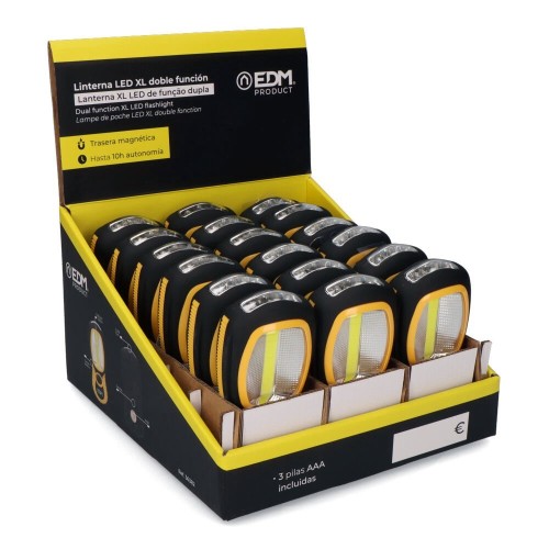 Linterna LED de Trabajo XL Doble Función EDM 36382