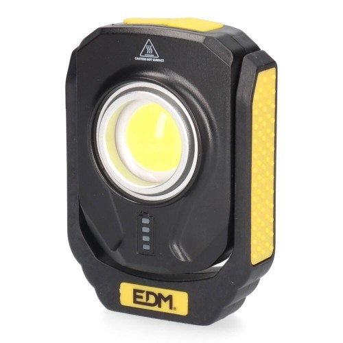 Linterna Compacta Profesional 1 LED 10W Recargable EDM 36442 Linterna Compacta Profesional 1 LED 10W Recargable EDM 36442