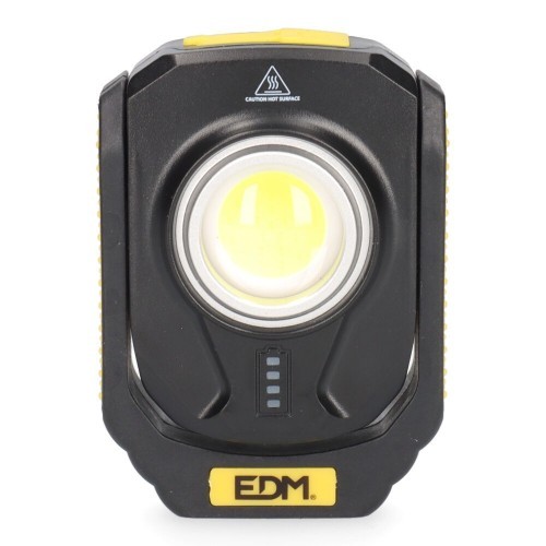 Linterna Compacta Profesional 1 LED 10W Recargable EDM 36442 Linterna Compacta Profesional 1 LED 10W Recargable EDM 36442