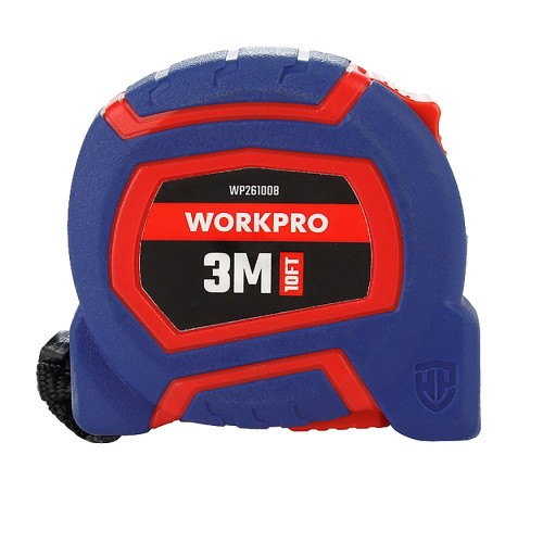 Flexómetro Workpro Enrollable 3 Metros x 16 mm 21006