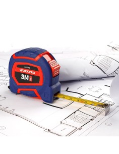 Flexómetro Workpro Enrollable 3 Metros x 16 mm 21006 2