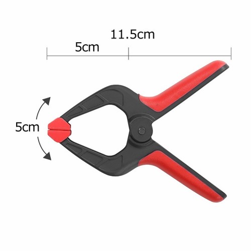 Pinza con Resorte Workpro 25mm Nylon 21007