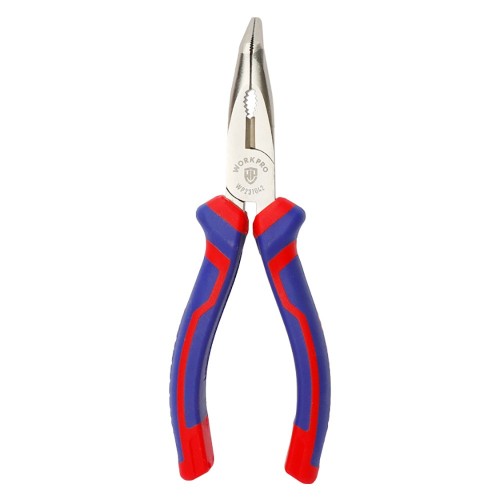 Alicate Punta Curva de 160mm Workpro 21016