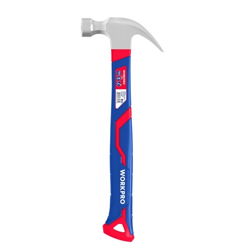 Martillo de Carpintero 225 Gramos Workpro con Mango de Fibra