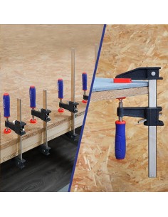 Sargento de Apriete con Émbolo de 45 cm Workpro 21069 2