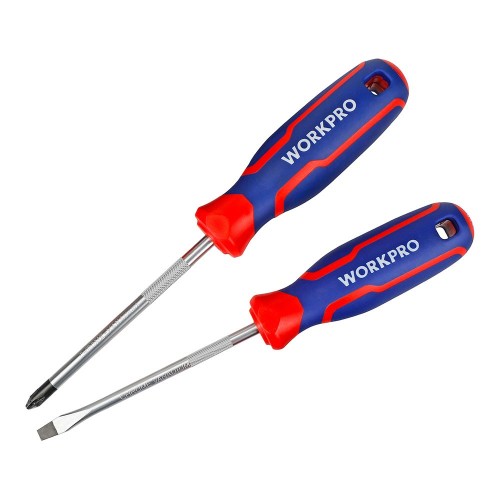 Juego de Destornilladores 2 Piezas Workpro 21073