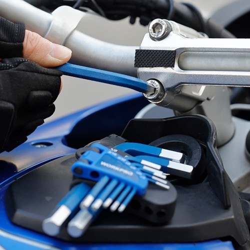 Juego de 9 Llaves Allen (Métrico) Workpro 21079 Juego de 9 Llaves Allen (Métrico) Workpro 21079