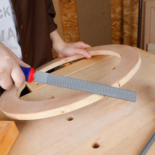 Juego de 3 Escofinas 200 mm Workpro en Acero 21089