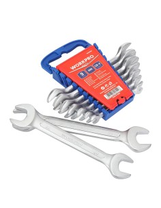 Juego de 9 Llaves Fijas Workpro 6 - 23 mm 21100 2