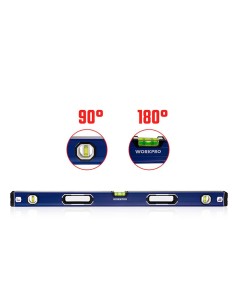 Nivel de Burbuja 60 cm con Base Magnética de PRO Workpro 21104 2