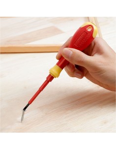 Destornillador Aislado Phillips VDE PH1x100mm Workpro 21105 2