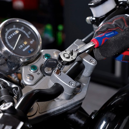 Juego de 46 Llaves de Vaso con Carraca 1/4" Workpro 21111