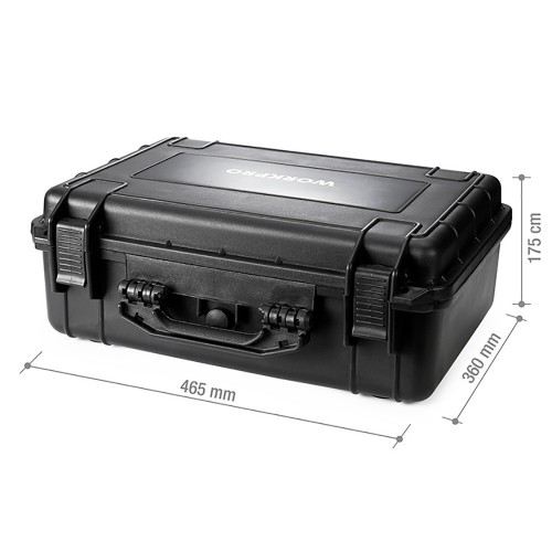 Maleta Estanca Antichoque de 46,5x36x17,5 cm Workpro 21113