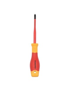 Destornillador Phillips Aislado VDE PH2x125mm Workpro 21118