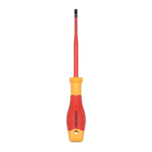 Workpro Destornillador Electricista Plano VDE 1x5,5x125mm 21120