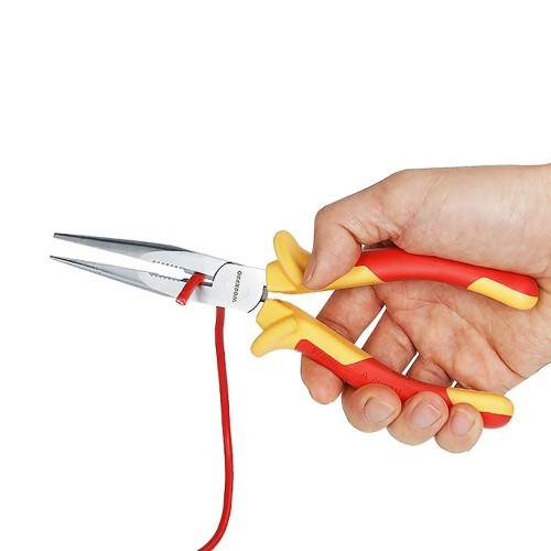 Alicate de Punta Larga Aislado VDE de 160mm Workpro 21124