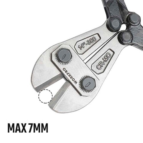 Cizalla de 350 mm (14") Workpro con Mango Antideslizante 21134