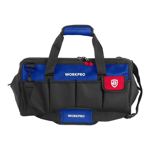 Workpro Bolsa de Herramientas con Cremallera de 35x19x22 cm
