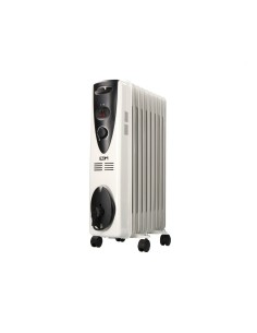 EDM 07122 Radiador de Aceite 2000W 9 elementos con Termostato