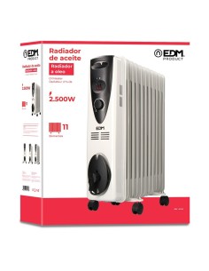 Radiador de Aceite EDM 2500W 11 elementos 07123 2
