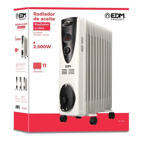 Radiador de Aceite EDM 2500W 11 elementos 07123