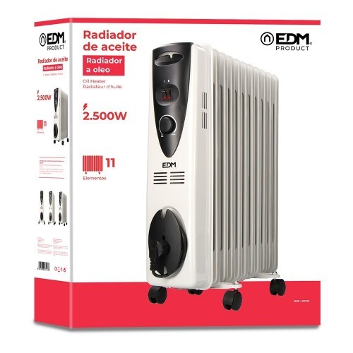 Radiador de Aceite EDM 2500W 11 elementos 07123