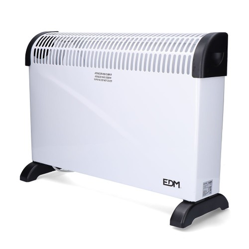 Convector de Aire EDM Turbo 2000W 07134 Ajustable
