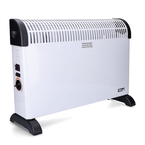 Convector de Aire EDM Turbo 2000W 07134 Ajustable