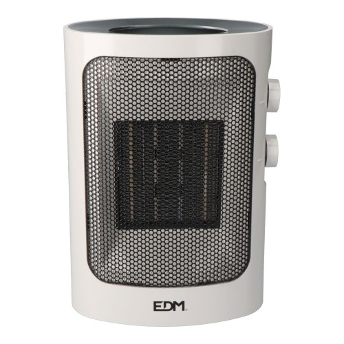 Calefactor Eléctrico Vertical EDM 1000/1500W Blanco 07185