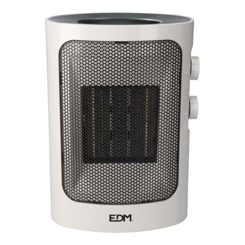 Calefactor Eléctrico Vertical EDM 1000/1500W Blanco 07185