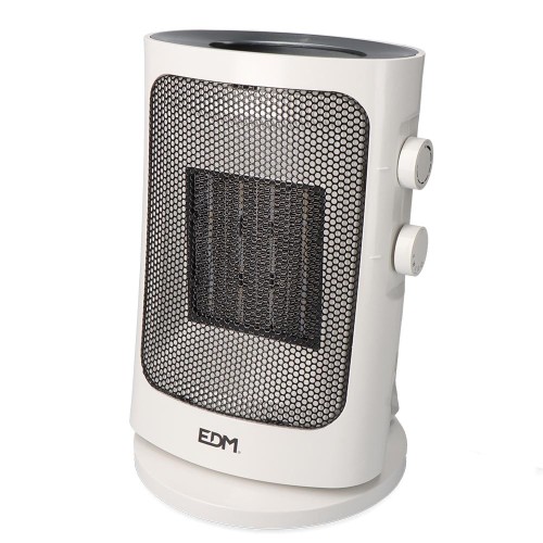 Calefactor Vertical Oscilante 1000/1500W Gris EDM 07186