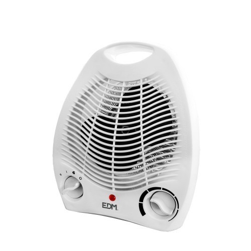 Calefactor Eléctrico Compacto Vertical 1000/2000W EDM 07204