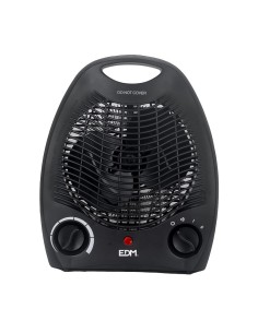 Calefactor de Suelo Vertical Negro 1000/2000W EDM 07220 2