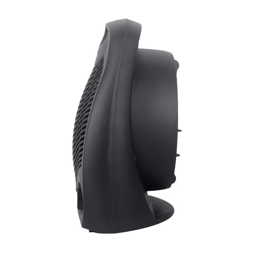 Calefactor de Suelo Vertical Negro 1000/2000W EDM 07220