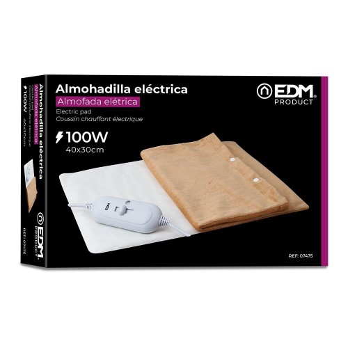 Almohadilla Eléctrica 100W EDM 40x30CM 07475