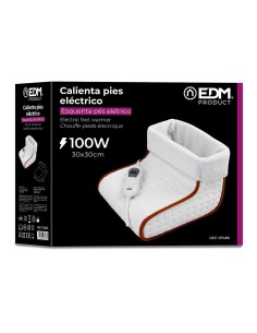 Calienta Pies Eléctrico 100W 30x30x24CM EDM 07486 2